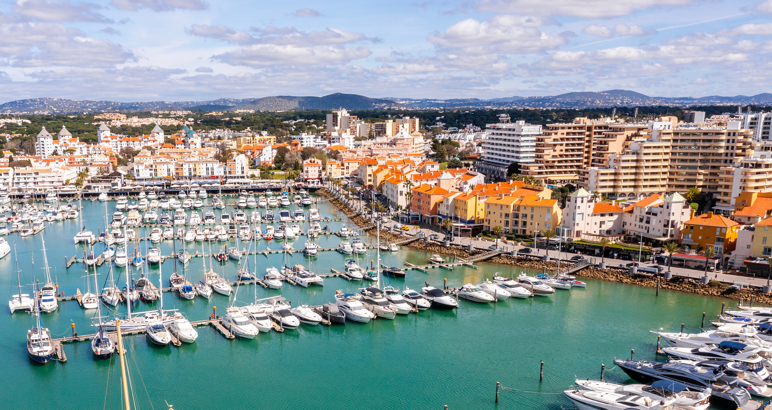 View of Vilamoura, Algarve