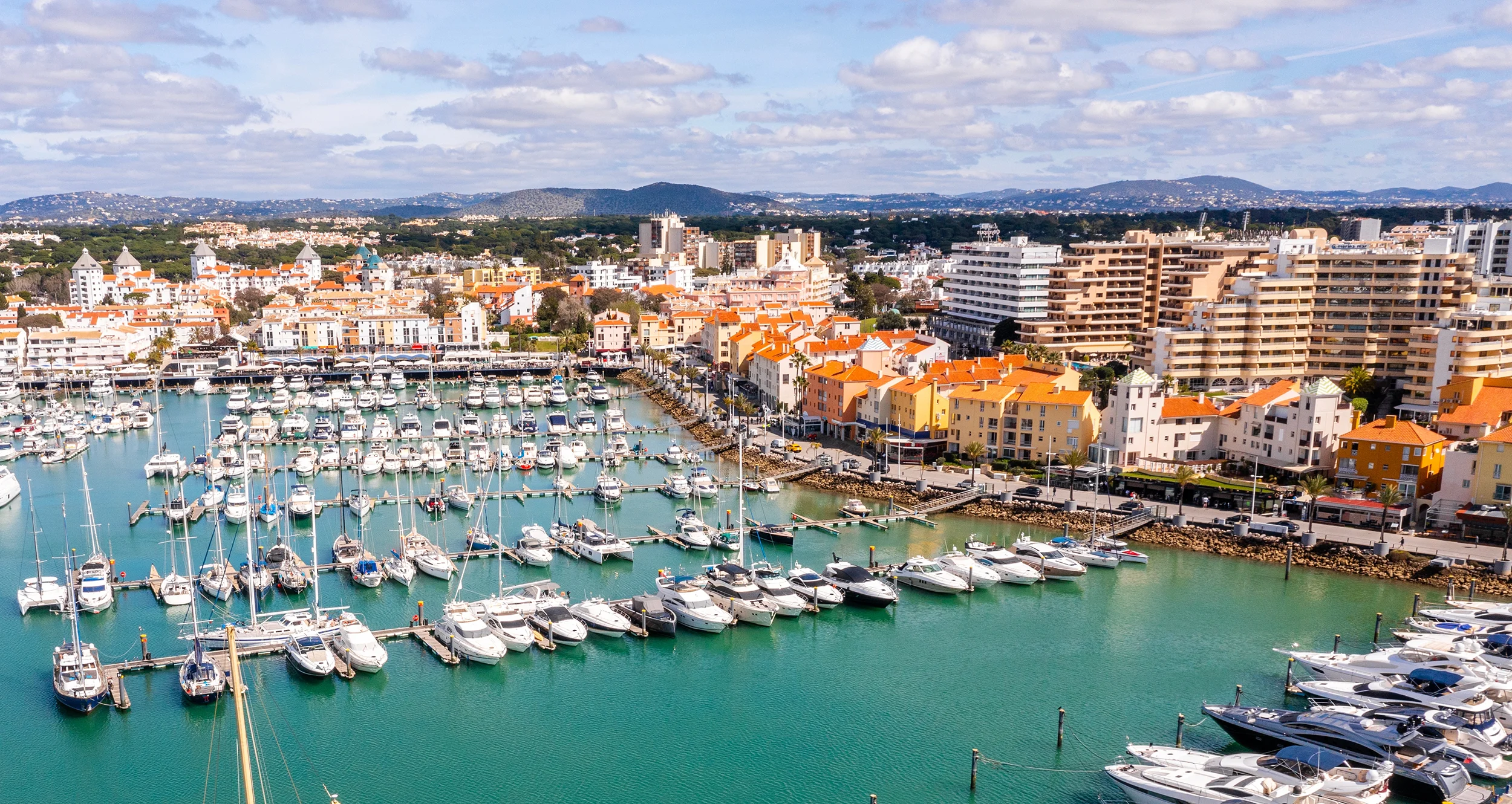 View of Vilamoura, Algarve