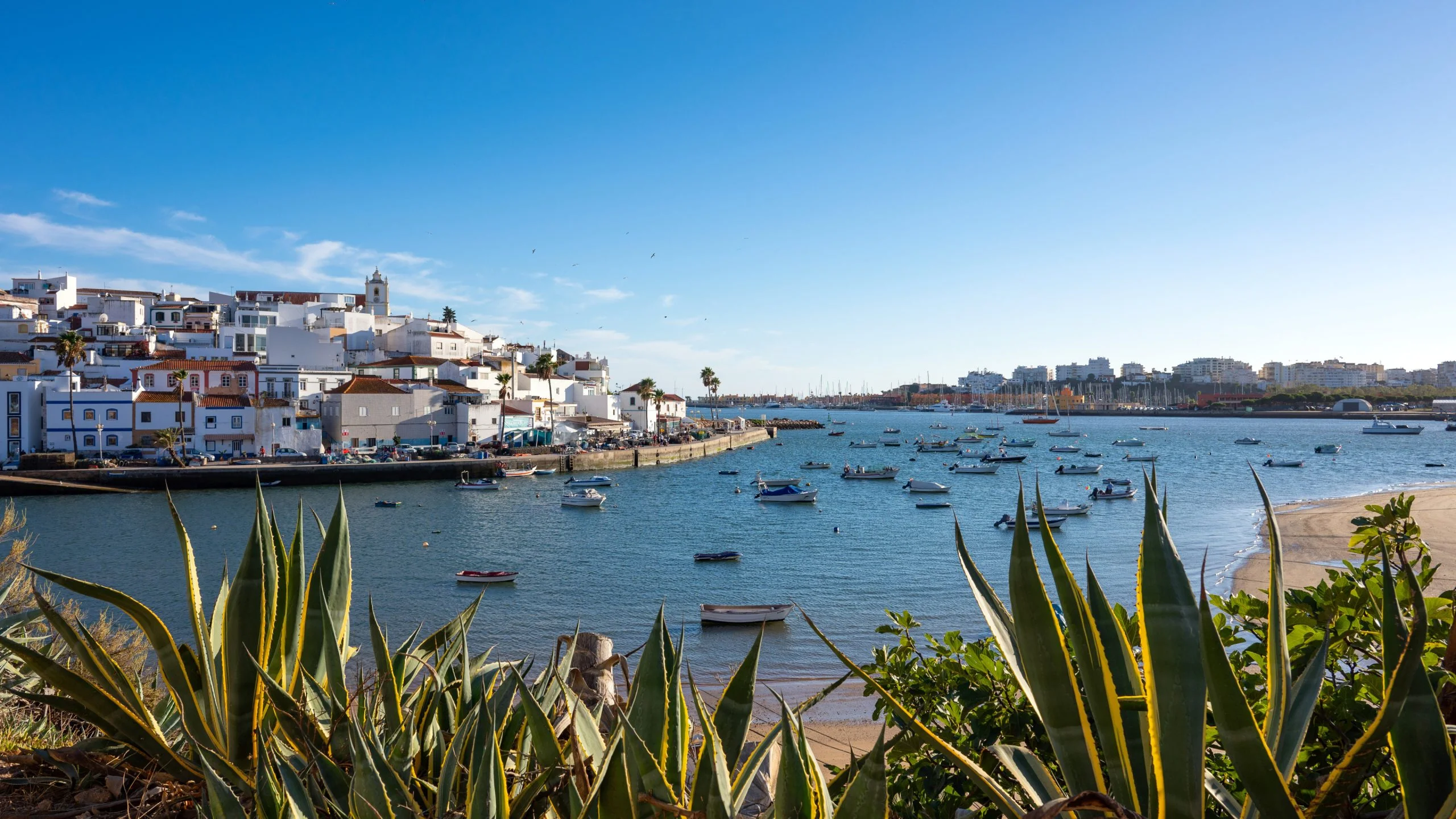 Portimao harbour on the Arade River