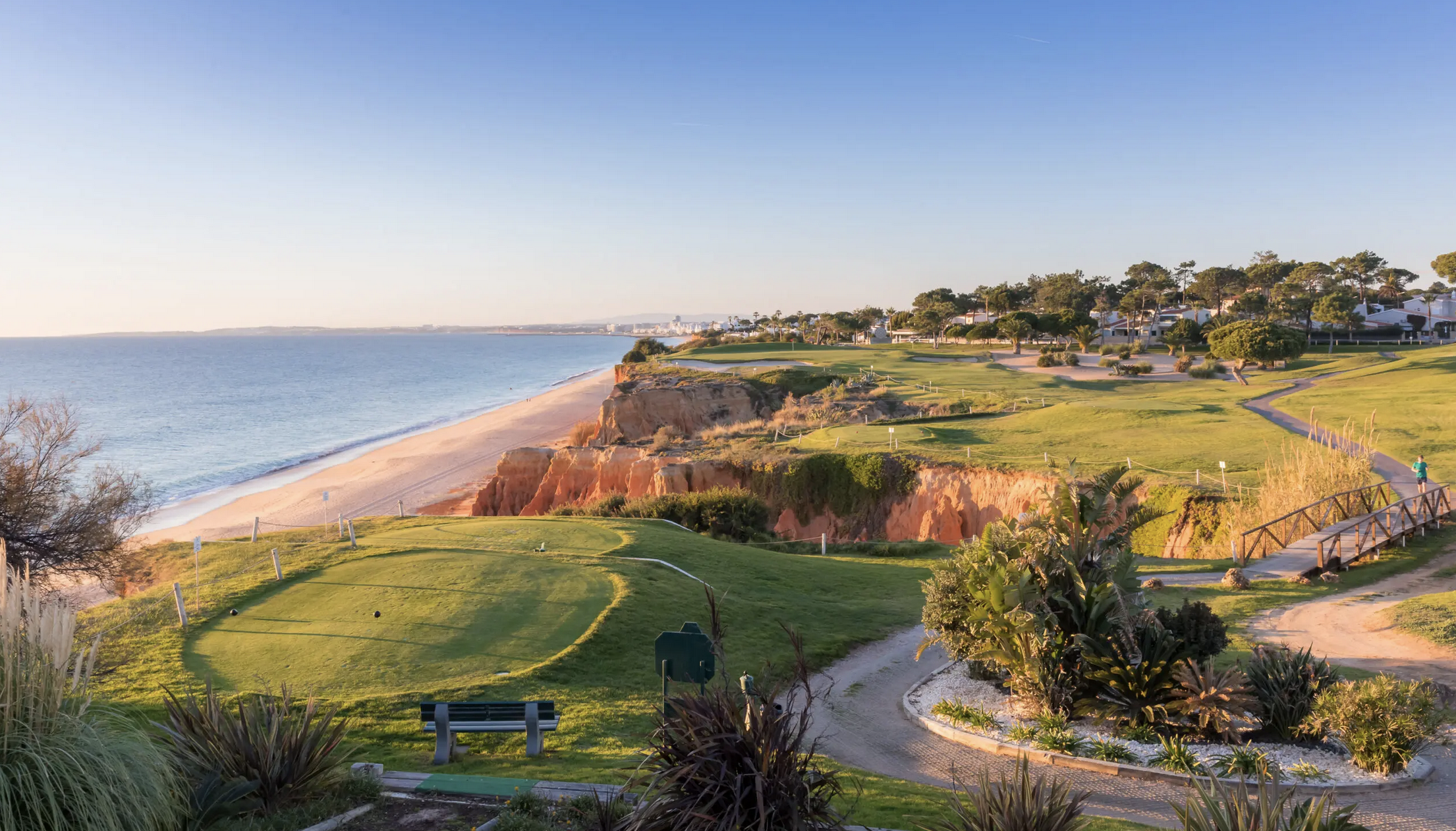 Vale do Lobo coastline in the Algarve